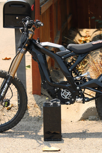 E-Bike "invisible" Vantablack Battery Wrap