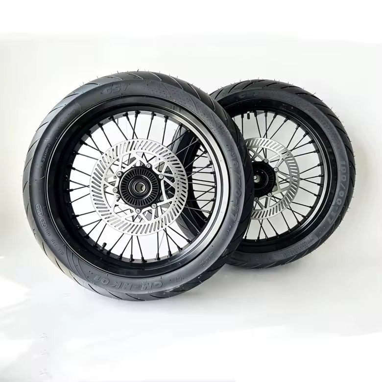 Ultra Bee Supermoto Wheel Set