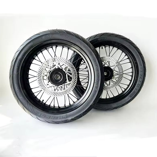 Ultra Bee Supermoto Wheel Set