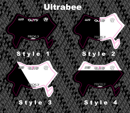 Predesigned UltraBee Plate Decal