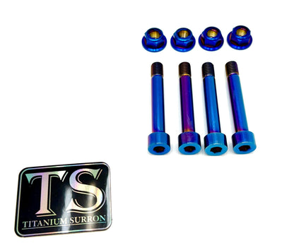 Titanium Rear Suspension/ Linkage  Bolt Kit for E-Ride Pro (8 pcs)