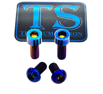 Titanium Controller Mount Bolts for E-moto