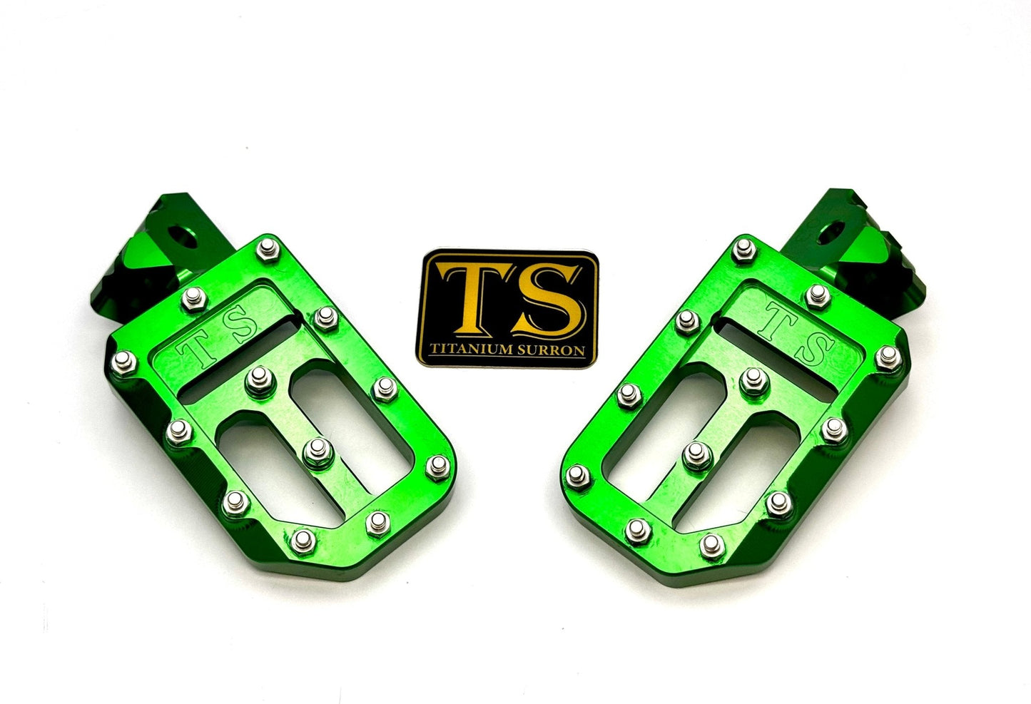 TS Custom Foot Pegs w/ Titanium Grips for Talaria and Altis